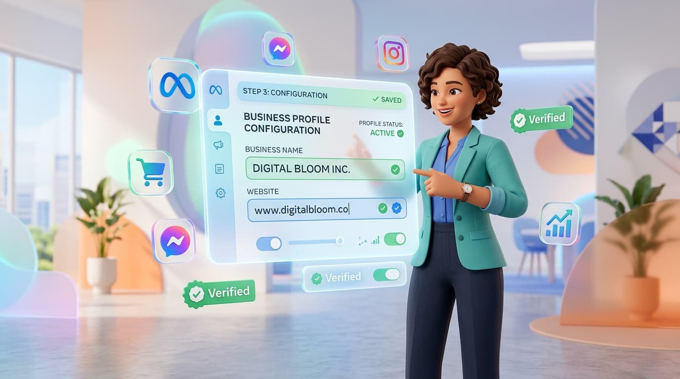 Select Meta Business Account