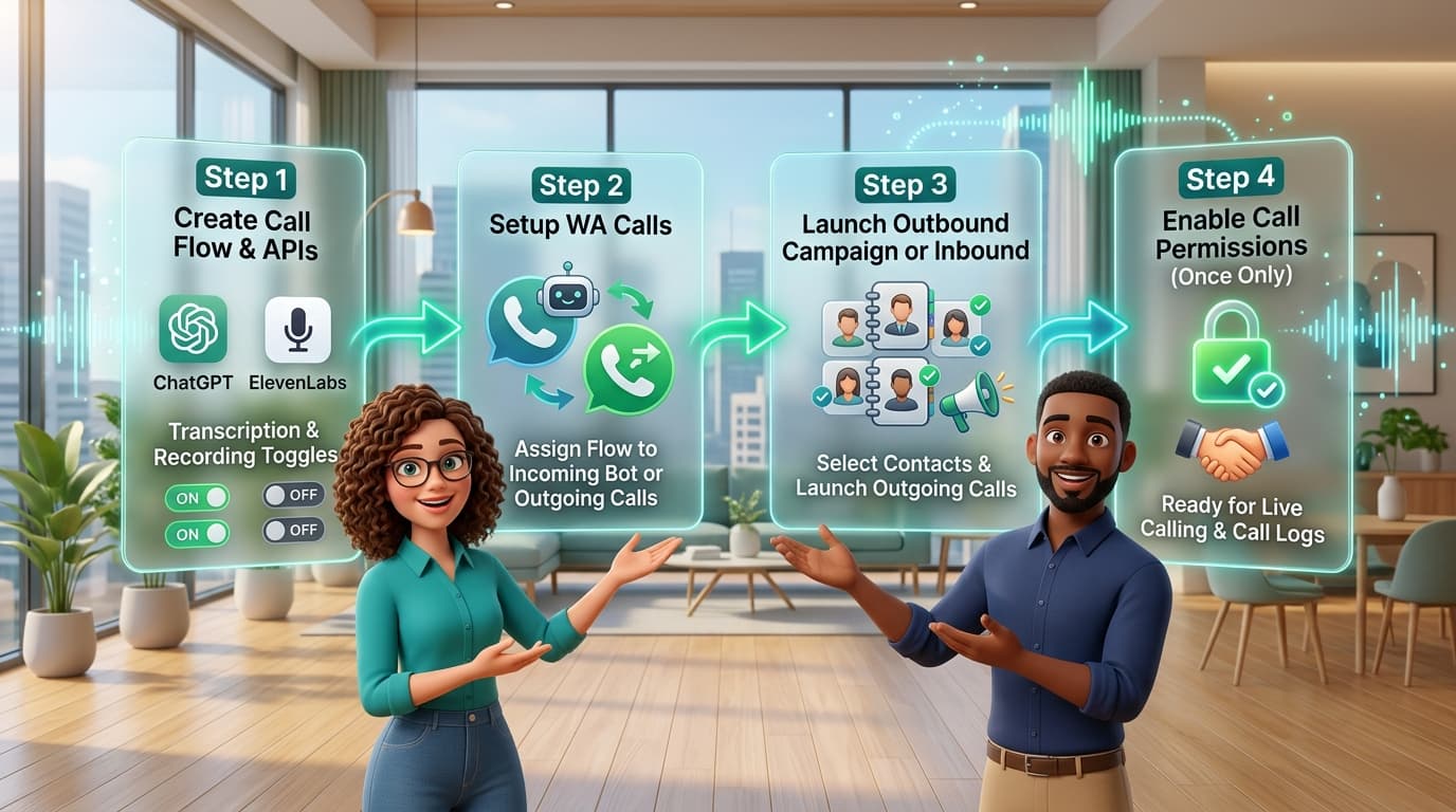How to Launch Your WhatsApp Voice Bot in 4 Simple Steps