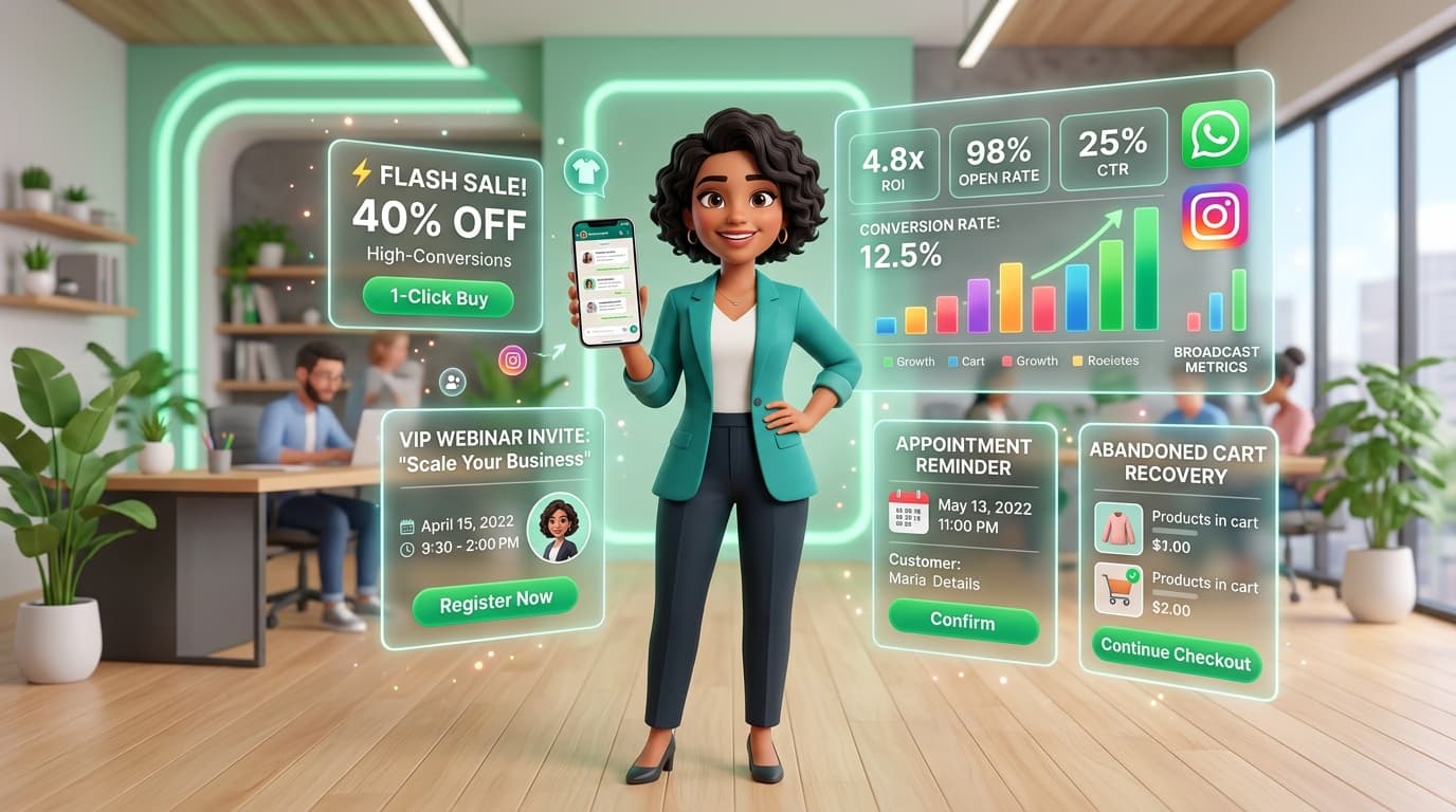 High-ROI WhatsApp Broadcast Campaigns in Action