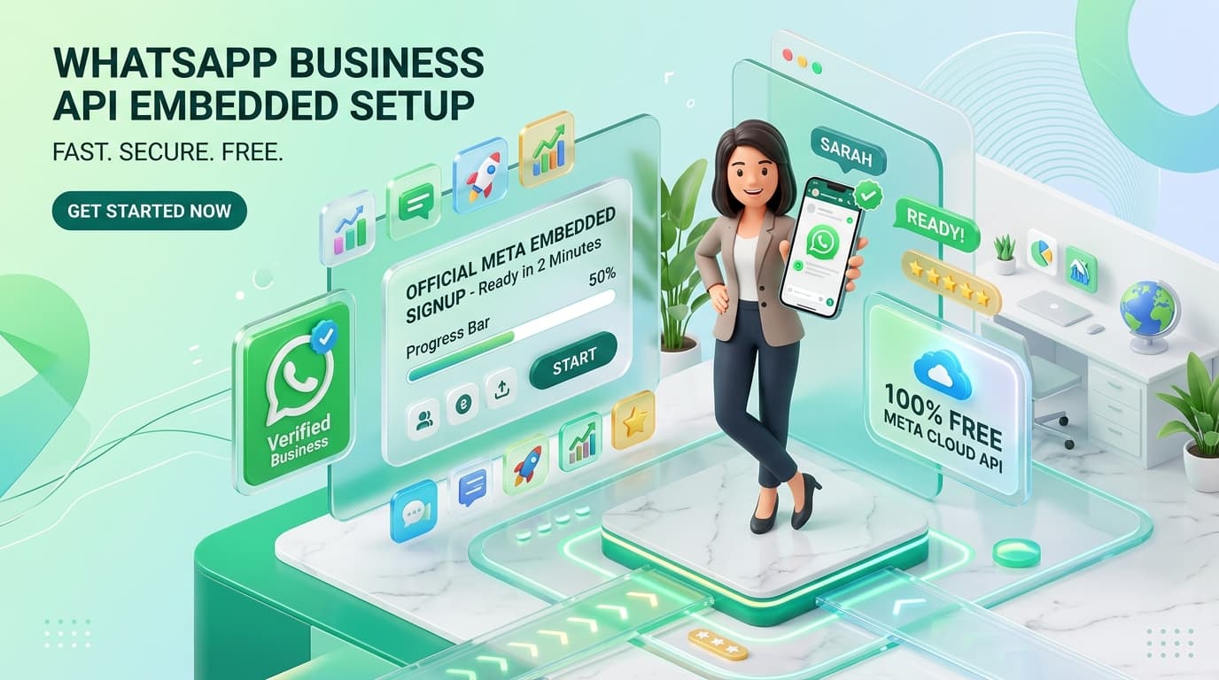 Official WhatsApp Business API Embedded Setup in 2 Minutes