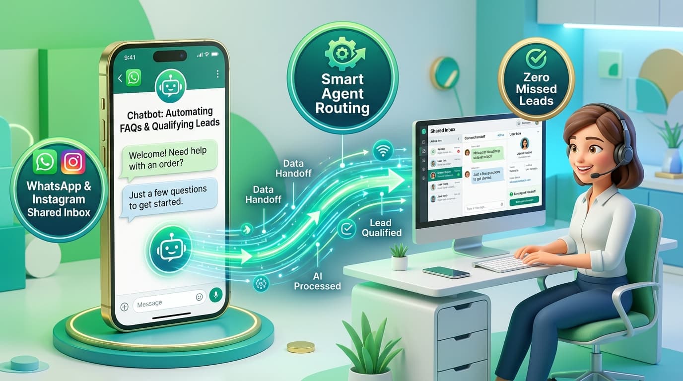 Real Estate Lead Qualification and Smart Agent Routing on WhatsApp and Instagram