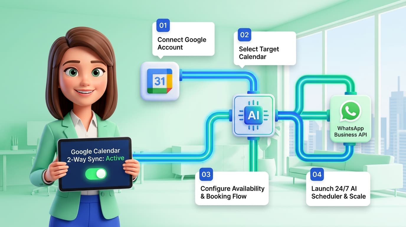 How to Connect Google Calendar to WhatsApp in 4 Simple Steps
