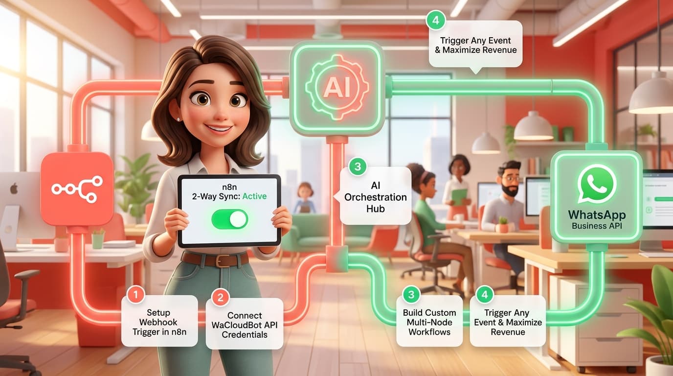 How to Connect n8n to WhatsApp in 4 Simple Steps