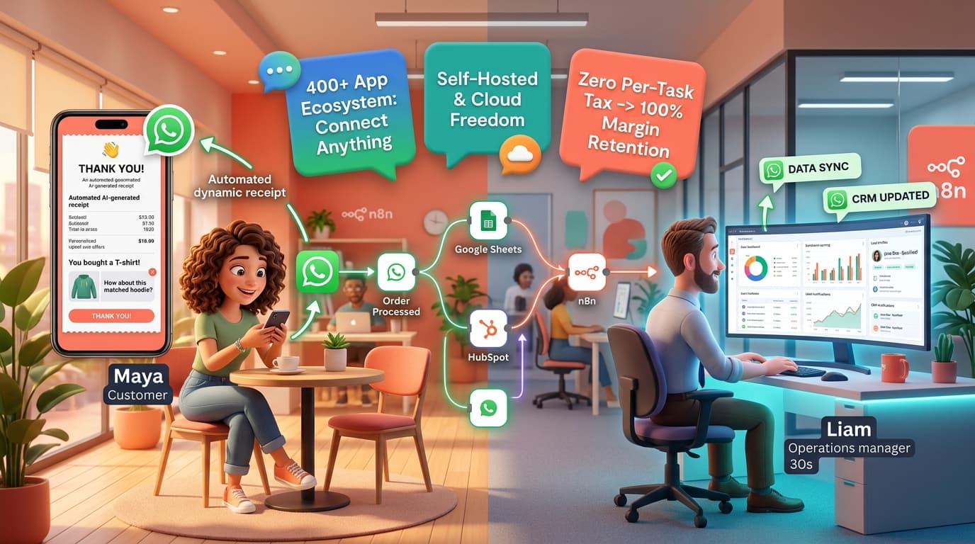 How Fast-Growing Businesses Maximize Revenue With n8n & WaCloudBot