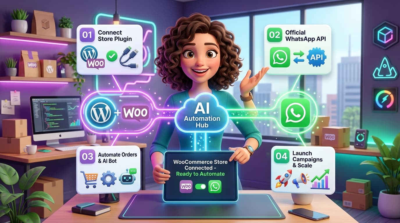 How to Connect WooCommerce to WaCloudBot in 4 Simple Steps